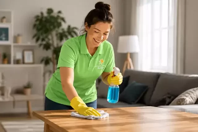 Reinigung der Wohnung